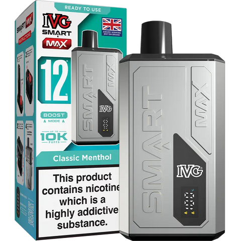 IVG Smart Max Prefilled Pod Kit Classic Menthol