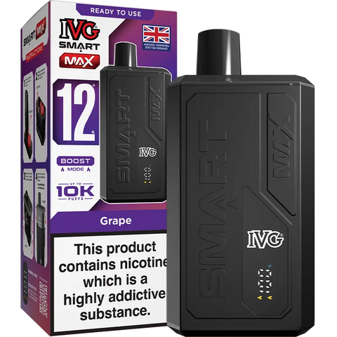 IVG Smart Max Prefilled Pod Kit Grape