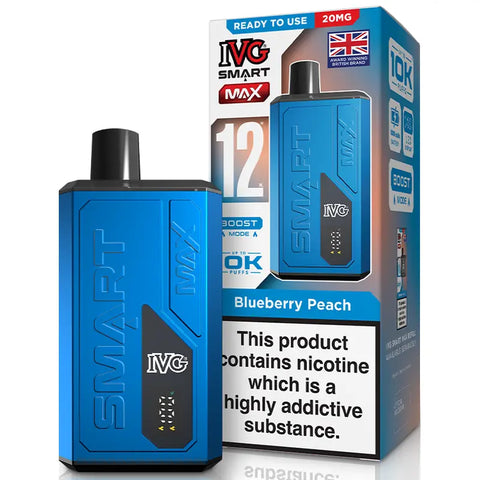 IVG Smart Max Prefilled Pod Kit Blueberry Peach