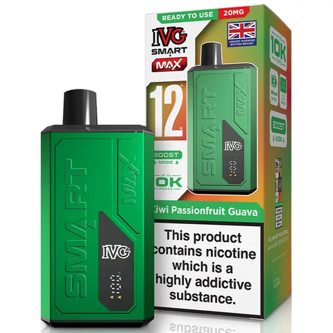 IVG Smart Max Prefilled Pod Kit Kiwi Passionfruit Guava