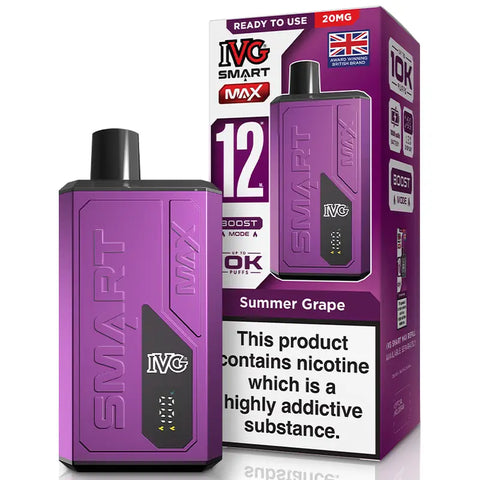 IVG Smart Max Prefilled Pod Kit Summer Grape
