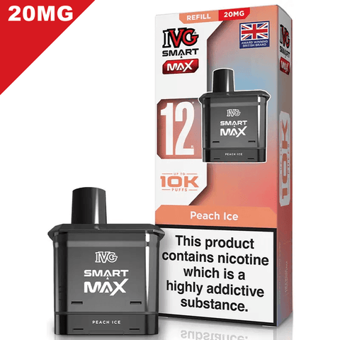 IVG Smart Max Replacement Prefilled Pods Peach Ice 20mg