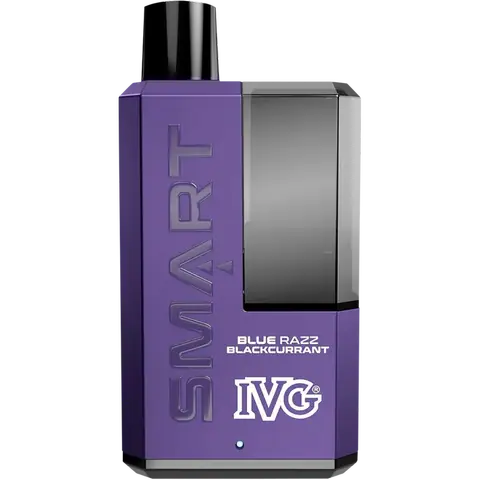 IVG Smart 5500 Rechargeable Pod Vape Kit Blue Razz Blackcurrant