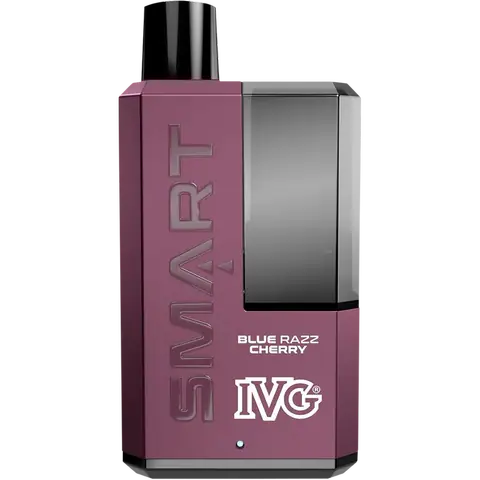 IVG Smart 5500 Rechargeable Pod Vape Kit Blue Razz Cherry