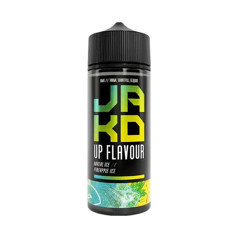 JAKD E-Liquid 100ml Shortfills Unreal Ice Pineapple Ice