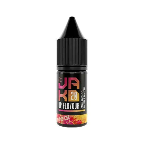 JAKD Nic Salt E-Liquids Unreal Berries Rhubarb & Raspberry