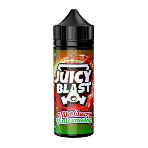 Juicy Blast 100ml Shortfill Vape Juice Wild Cherry Watermelon