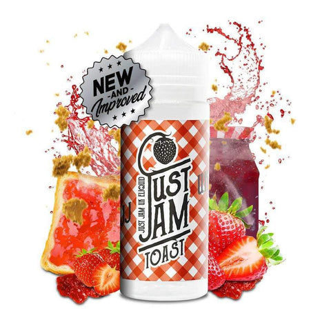 Just Jam 100ml Shortfill E-Liquids Jam on Toast