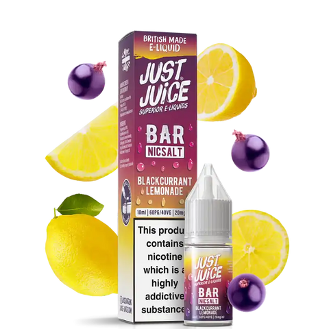 Just Juice Bar Nic Salt Blackcurrant Lemonade