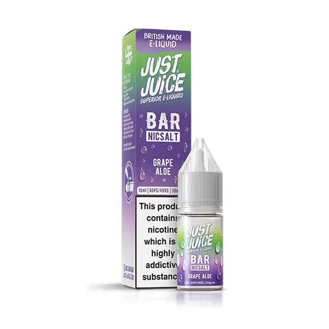 Just Juice Bar Nic Salt Grape Aloe