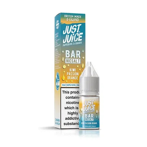 Just Juice Bar Nic Salt Kiwi Passionfruit Orange