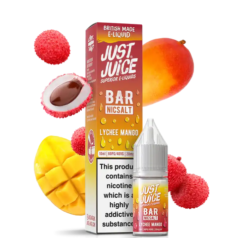 Just Juice Bar Nic Salt Lychee Mango