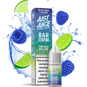 Just Juice Bar Sour Blue Razz Lime Nic Salt