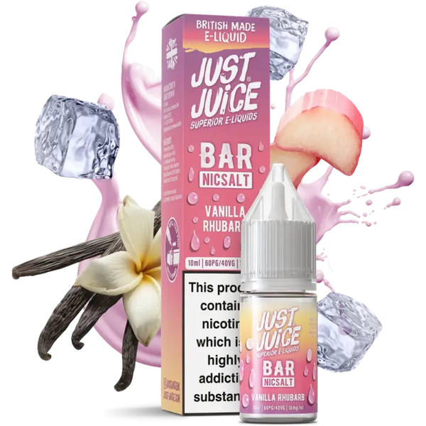 Just Juice Bar Vanilla Rhubarb Nic Salt