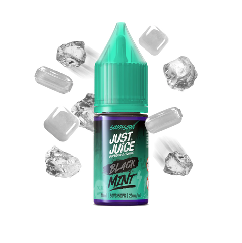 Just Juice Mint 10ml Nic Salt E-Liquid Black Mint