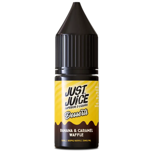 Just Juice Desserts Banana & Caramel Waffle 10ml Nic Salts 5mg