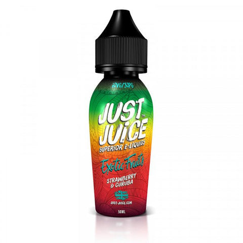 Just Juice Exotic Fruits 50ml Shortfill E-Liquids Strawberry & Curuba