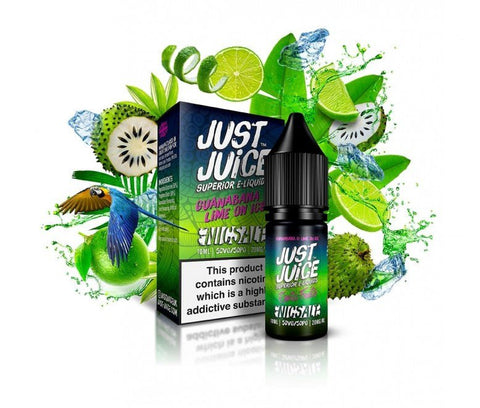 Just Juice Exotic Fruits Nic Salts Guanabana & Lime on Ice