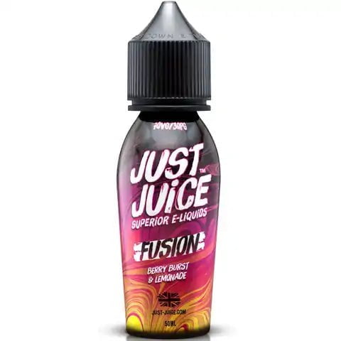 Just Juice Fusion Range E-Liquid 50ml Shortfill Berry Burst & Lemonade
