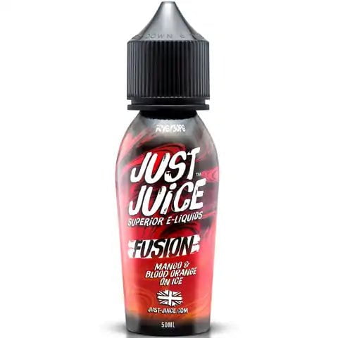 Just Juice Fusion Range E-Liquid 50ml Shortfill Mango & Blood Orange on Ice