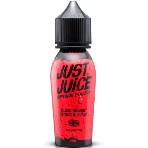 Just Juice Iconic Range E-Liquid 50ml Shortfill Blood Orange, Citrus & Guava