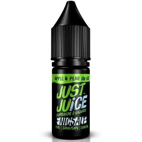 Just Juice Iconic Range E-liquid Nic Salts Apple & Pear on Ice