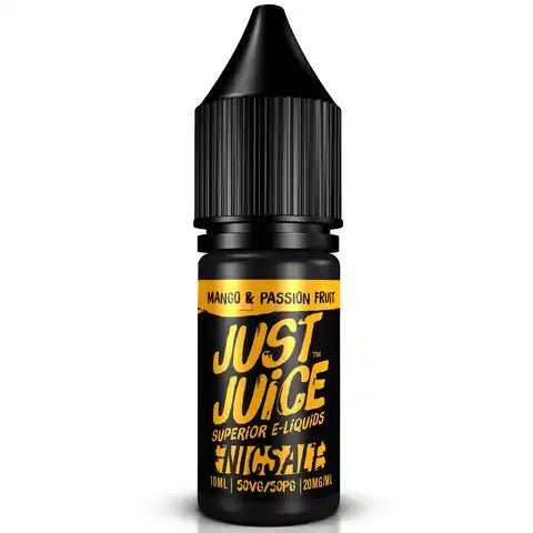 Just Juice Iconic Range E-liquid Nic Salts Mango & Passion Fruit