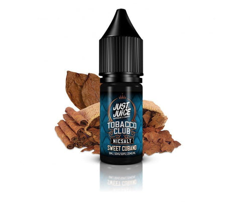 Just Juice Tobacco Club Nic Salts Sweet Cubano