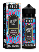 Kilo V2 E-Liquids 100ml Shortfill Range Birthday Cake