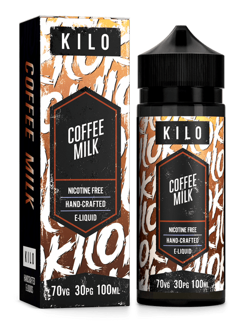 Kilo V2 E-Liquids 100ml Shortfill Range Coffee Milk