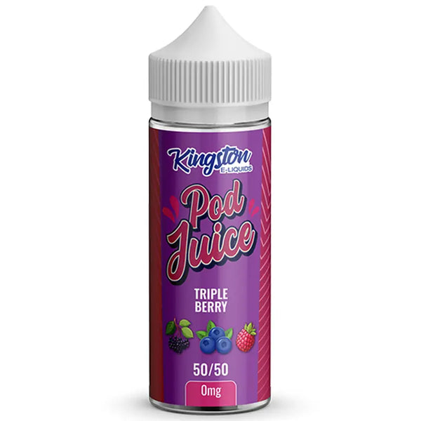 Kingston Pod Juice Triple Berry 100ml Shortfill