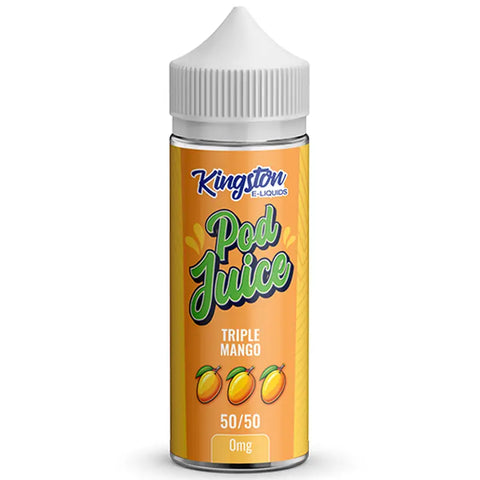 Kingston Pod Juice Triple Mango 100ml Shortfill