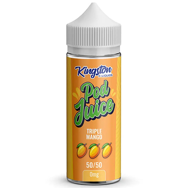 Kingston Pod Juice Triple Mango 100ml Shortfill