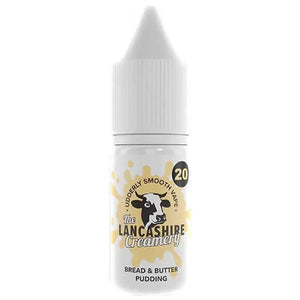 Lancashire Creamery Bread Butter Pudding 10ml Nic Salt 20mg