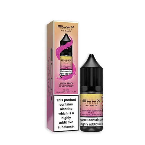 ELUX Legend 10ml Nic Salts Lemon Peach Passionfruit