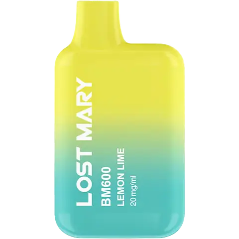 Lost Mary BM600 Disposable Device by Elf Bar Lemon Lime