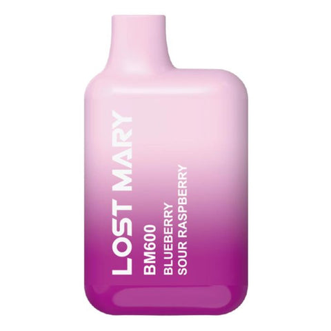 Lost Mary BM600 Disposable Device by Elf Bar Blueberry Sour Raspberry