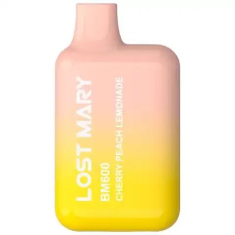 Lost Mary BM600 Disposable Device by Elf Bar Cherry Peach Lemonade