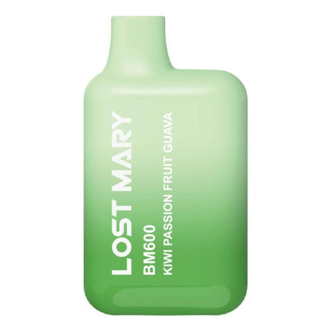 Lost Mary BM600 Disposable Device by Elf Bar Kiwi Passionfruit Guava