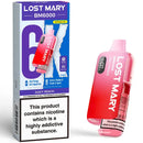 Lost Mary BM6000 Prefilled Pod Vape Kit Juicy Peach