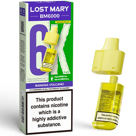 Lost Mary BM6000 Prefilled Pods + Refill Container