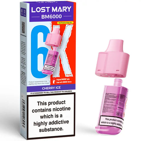 Lost Mary BM6000 Prefilled Pods + Refill Container