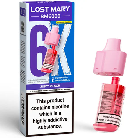 Lost Mary BM6000 Prefilled Pods + Refill Container