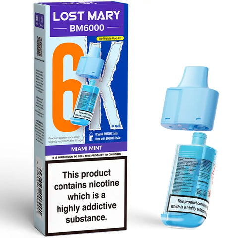 Lost Mary BM6000 Prefilled Pods + Refill Container