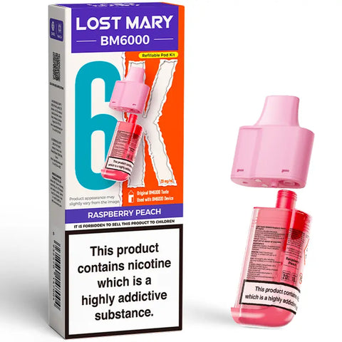 Lost Mary BM6000 Prefilled Pods + Refill Container