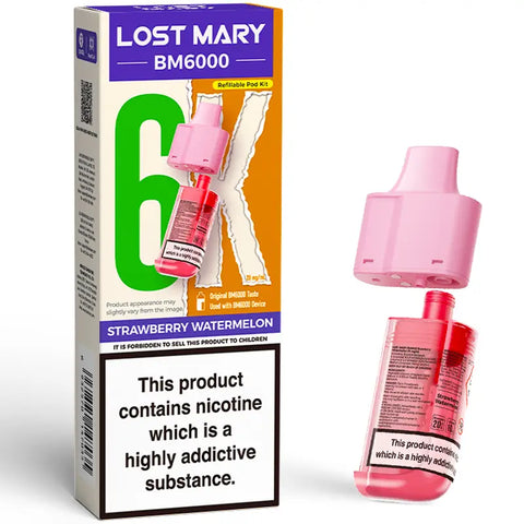 Lost Mary BM6000 Prefilled Pods + Refill Container