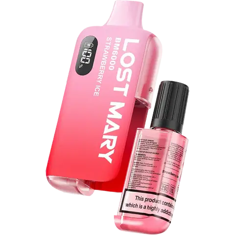 Lost Mary BM6000 Disposable Vape Kit Strawberry Ice