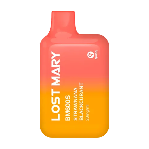Lost Mary BM600S Disposable Vape Strawnana Blackcurrant