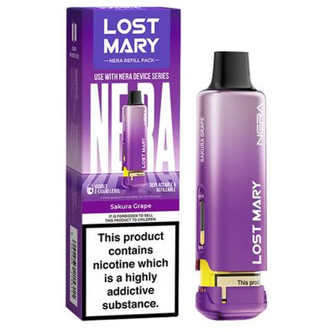 Lost Mary Nera Fullview 15K Prefilled Pods Sakura Grape