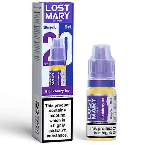 Lost Mary 10ml Nic Salts Blackberry Ice 20mg